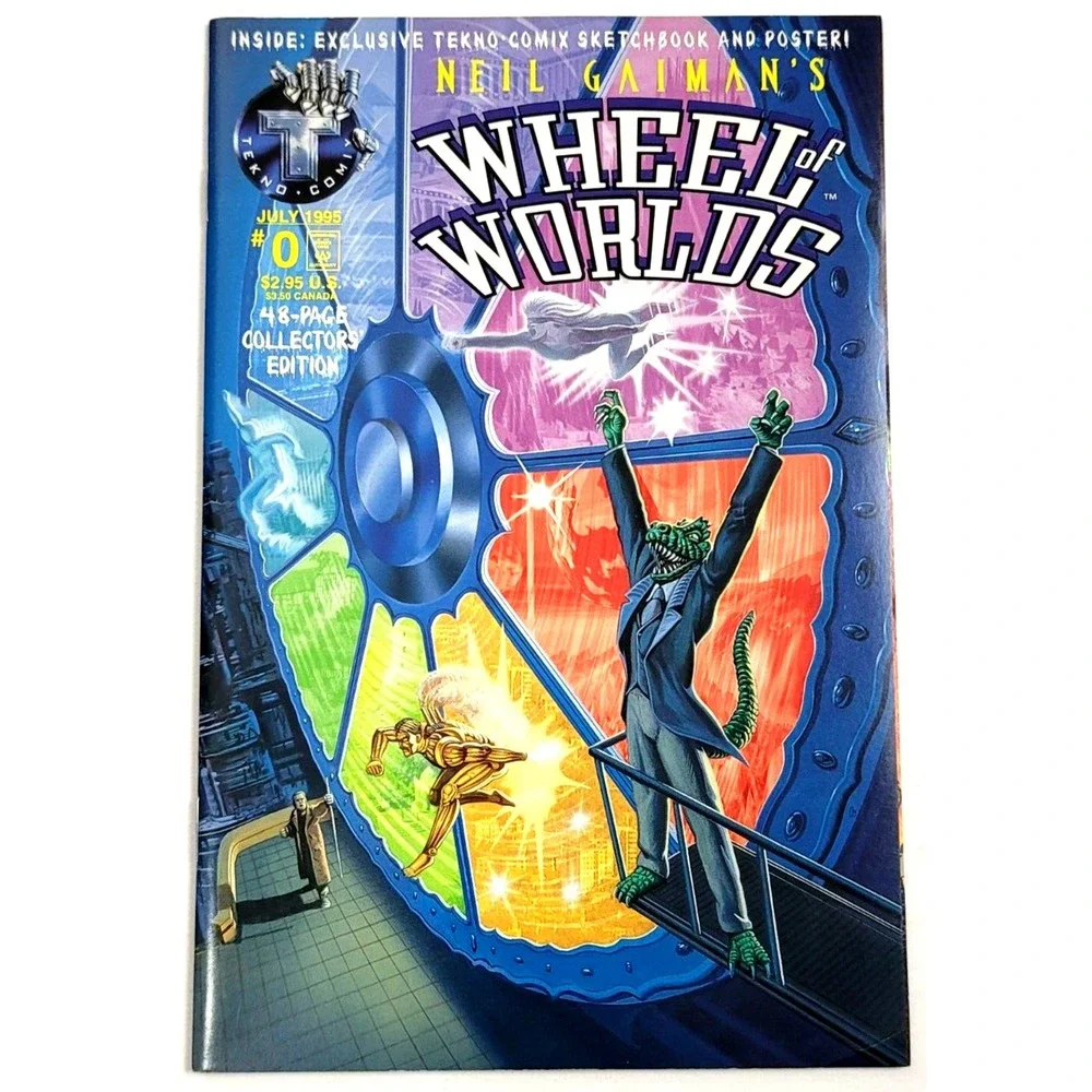 NEIL GAIMAN'S WHEEL‎ OF WORLDS  #0 (1990) -  VF-